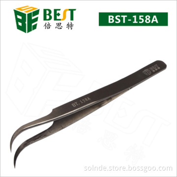 wholesale tweezers Anti-static Stainless Tweezers BST-158A